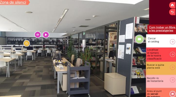 Visita virtual a la biblioteca FCRI