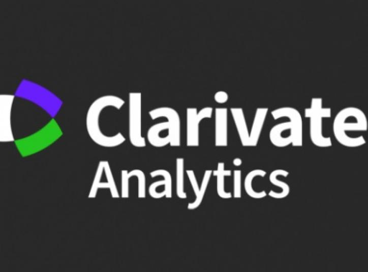 Clarivate logo negre
