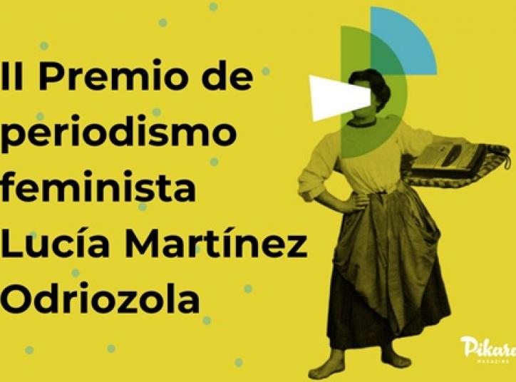 Cartell convocatòria Premio periodismo feminista