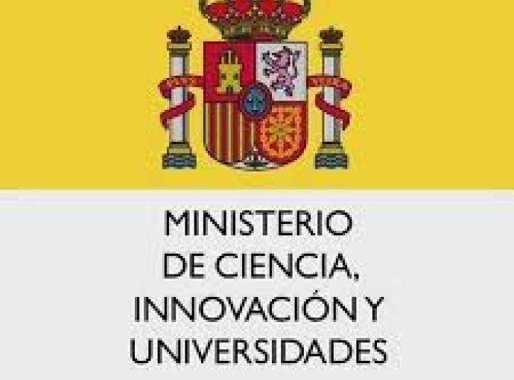 Logo MInisterio de Innovación y Universidades