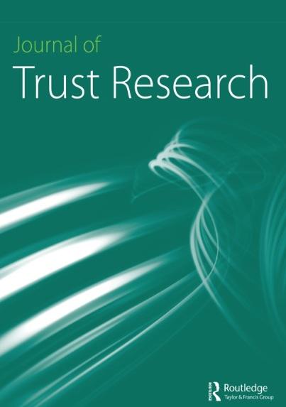 Portada Journal of Trust Reserach