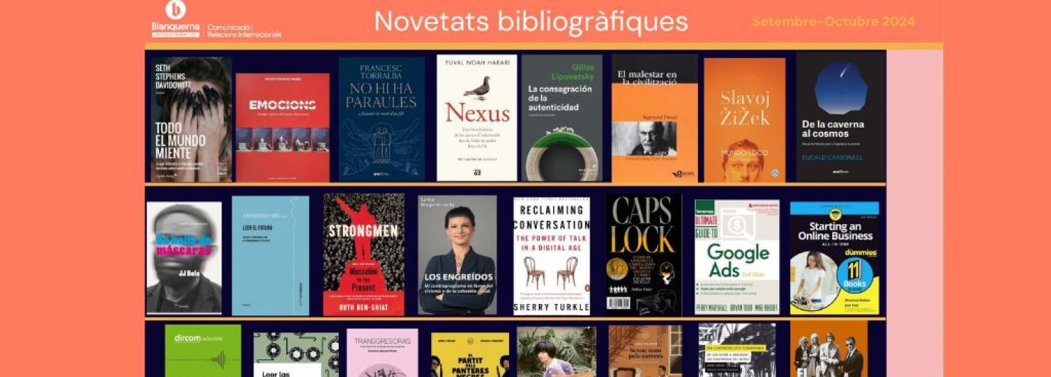 Novetats bibliogràfiques FCRI desembre 2024